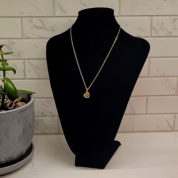 Michael Kors Gold Tone Necklace 17" - Picture 2 of 9